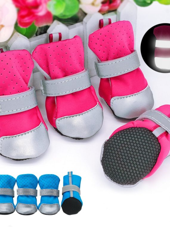 Waterproof Dog Boots | Small Dog Snow Boots | Reflective Dog Boots
