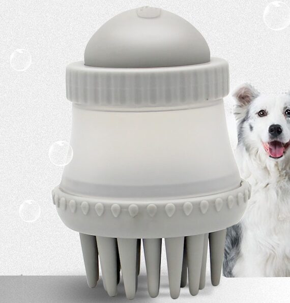 DogMEGA Multifunctional Bathing Brush for Dog | Dog Silicone Massage Brush