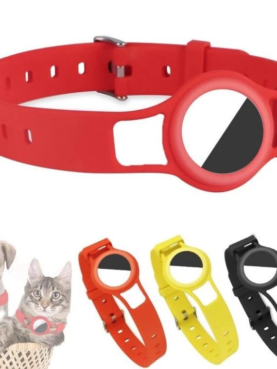 DogMEGA Adjustable Dog Collar Suitable for Apple Airtag